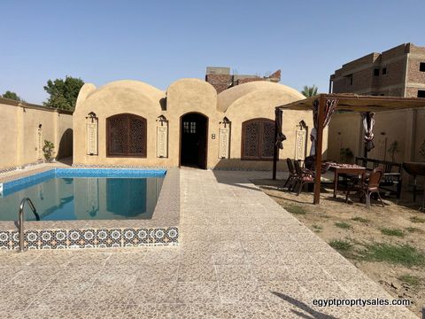 Stylish Dome House with Private Pool & Garden for Rent in Ramla, West Bank Luxor