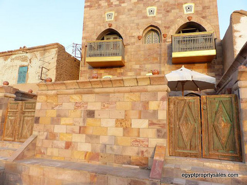Stunning Pharaonic-Style 3 bedroom villa with Habu Temple Views in Luxor West Bank