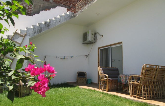 2-Storey Furnished House for Rent in Luxor West Bank with Garden & Roof Views of Theban Mountains